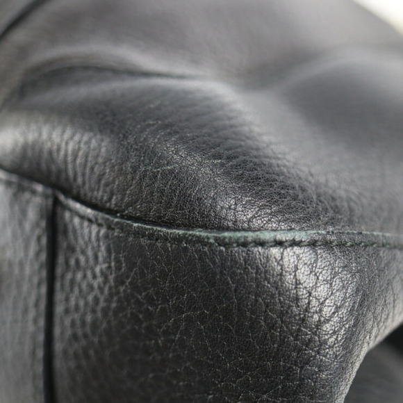 CARTIER Ladona shoulder bag L1000806 leather black dark brown chain semi-shoulde - Picture 6 of 9